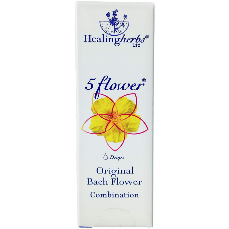 Bach Kombination 5 Flow.Notfall Tropfen Heal.Herbs