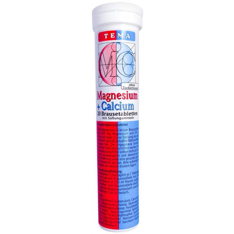 Magnesium + Calcium Brausetabletten
