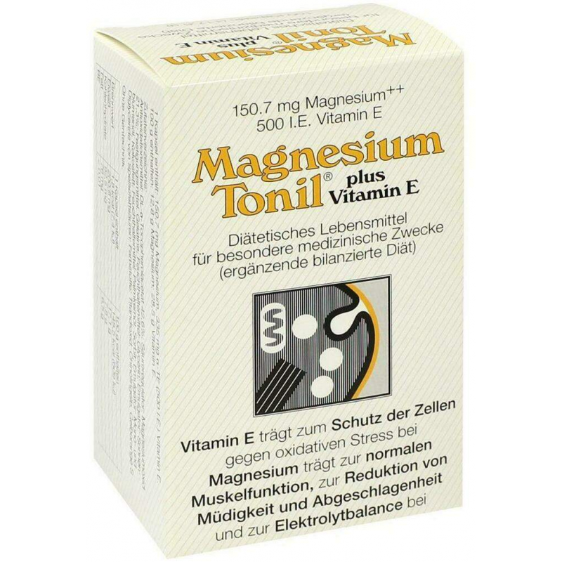 Magnesium Tonil Plus Vitamin E 100 Kapseln