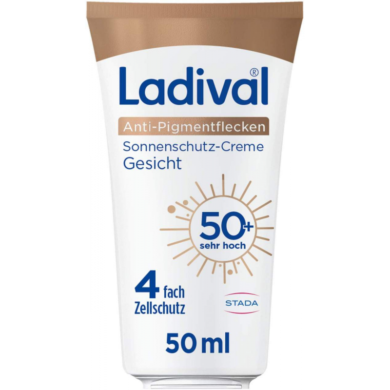 Ladival Anti-Pigmentflecken Sonnenschutz-Creme Gesicht LSF 50+ 50 ml