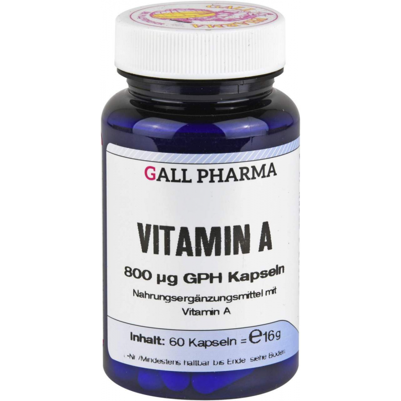 Vitamin A 800 µg Gph Kapseln