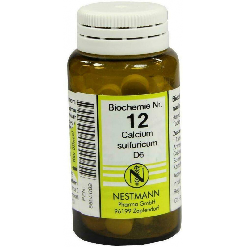 Biochemie 12 Calcium Sulfuricum D 6 100 Tabletten