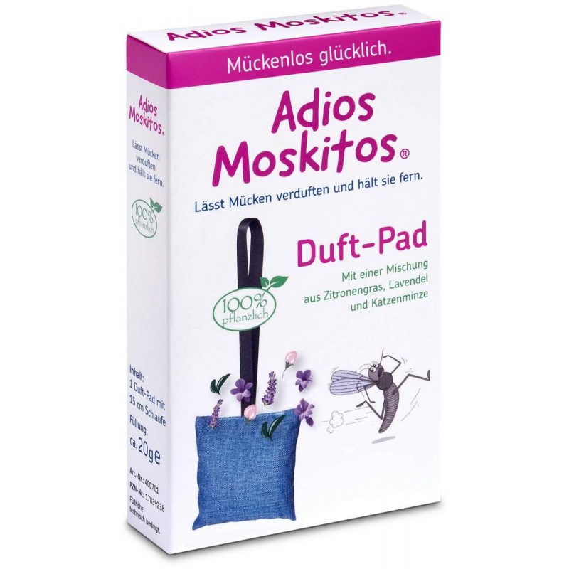Adios Moskitos Duft-Pad 1 Stück