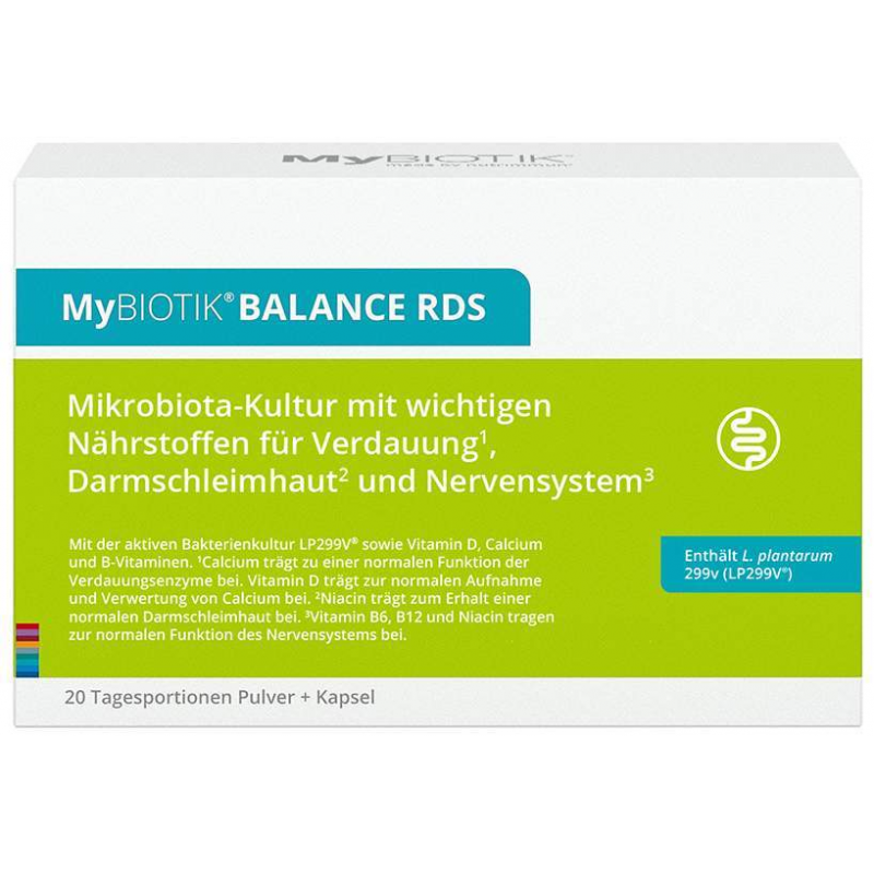 Mybiotik Balance Rds 20 X 2 G Plulver + 20 Kapseln Kombipackung