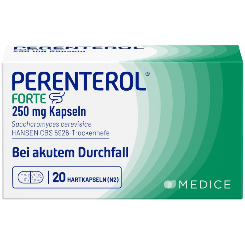 Perenterol forte 250 mg 20 Kapseln