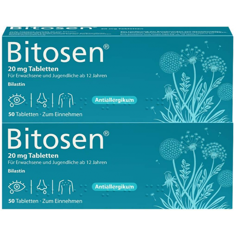 Bitosen 20 mg 2 x 50 Tabletten