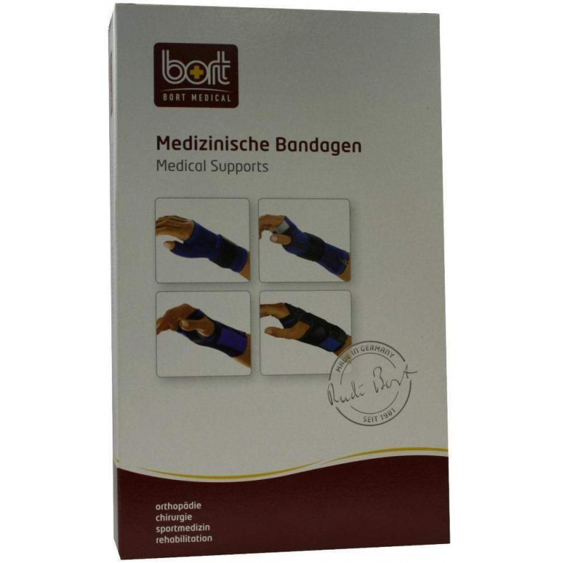 Bort Handgelenkstütze Mit Daumenaussparung Medium Haut