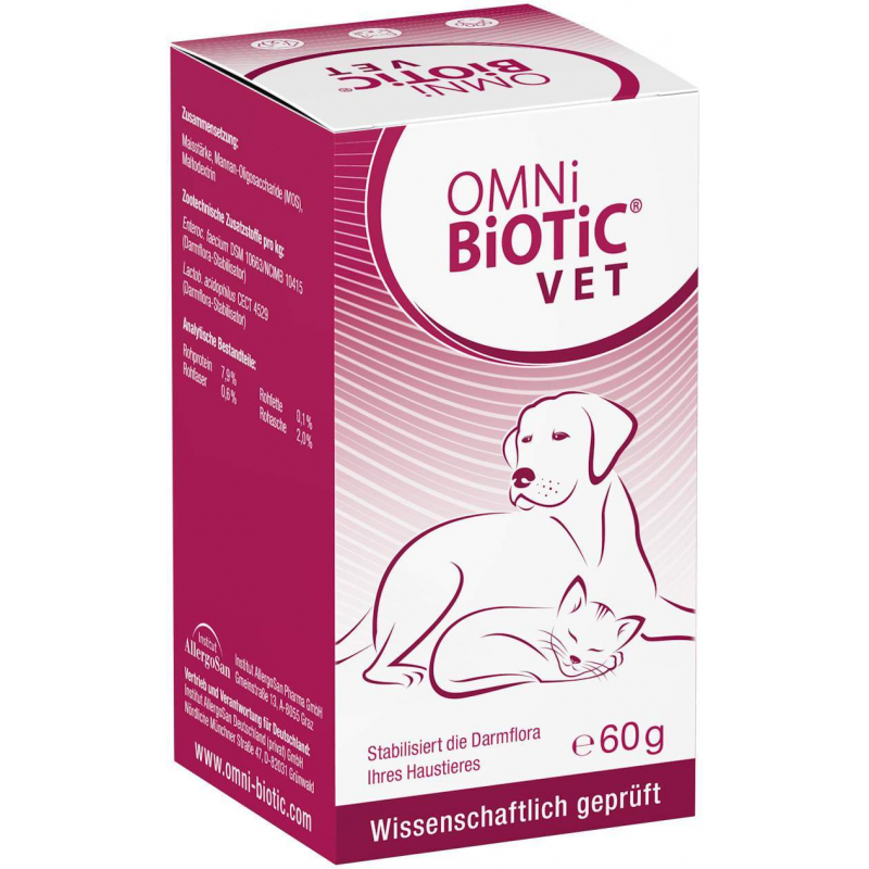 Omni Biotic Vet Cat & Dog 60 g Pulver