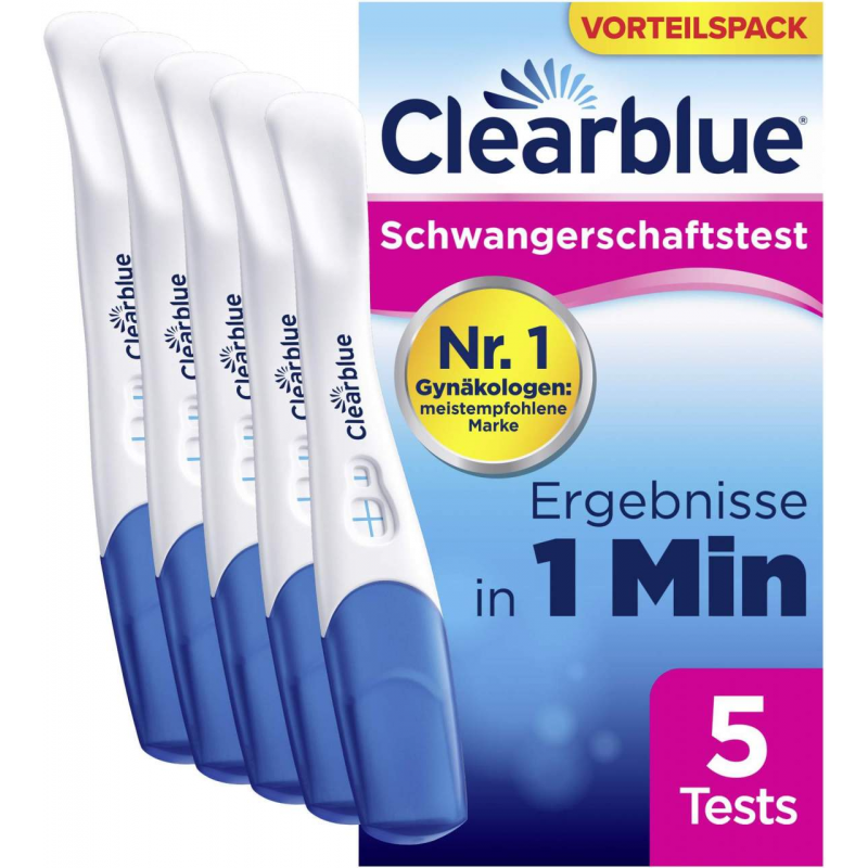 Clearblue Schwangerschaftstest 5 Stück