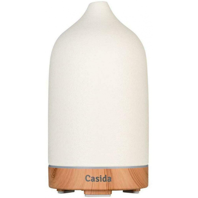 Aroma Diffuser Keramik Weiß-Holz