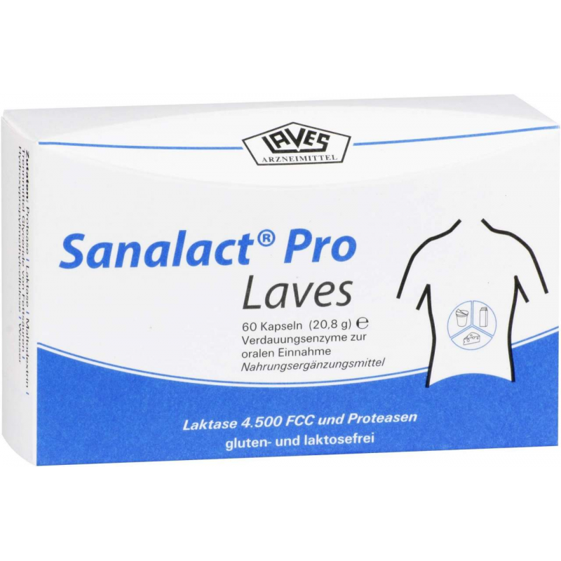 Sanalact Pro Laves 60 Kapseln