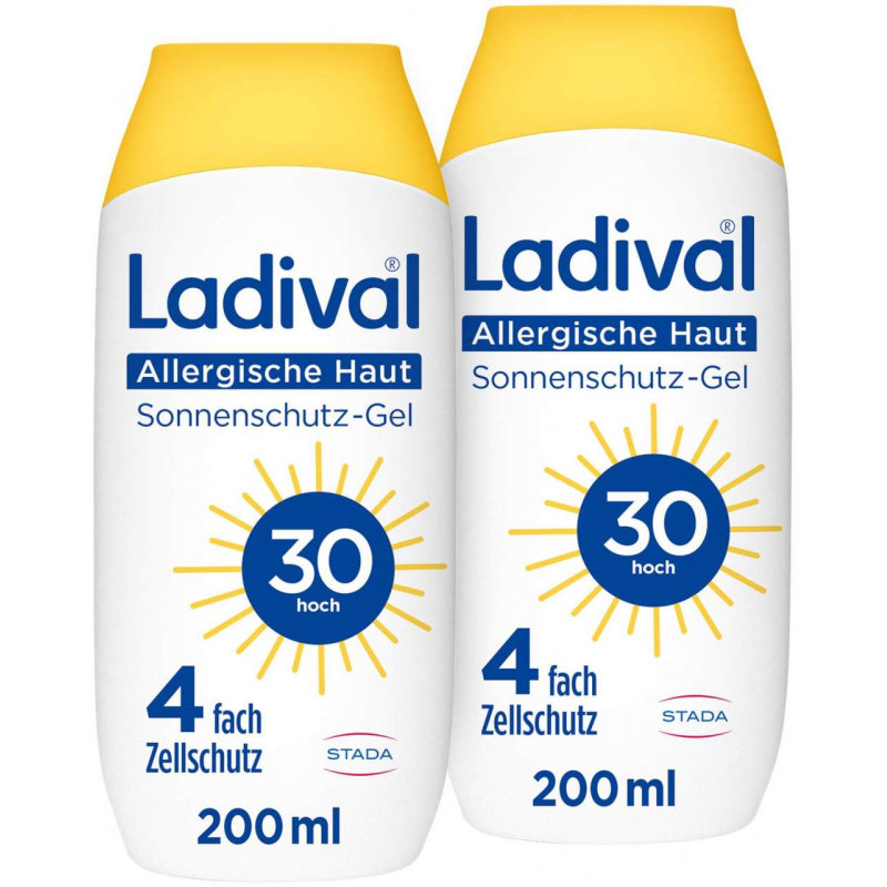 Ladival allergische Haut Sonnenschutz-Gel LSF 30 2 x 200 ml