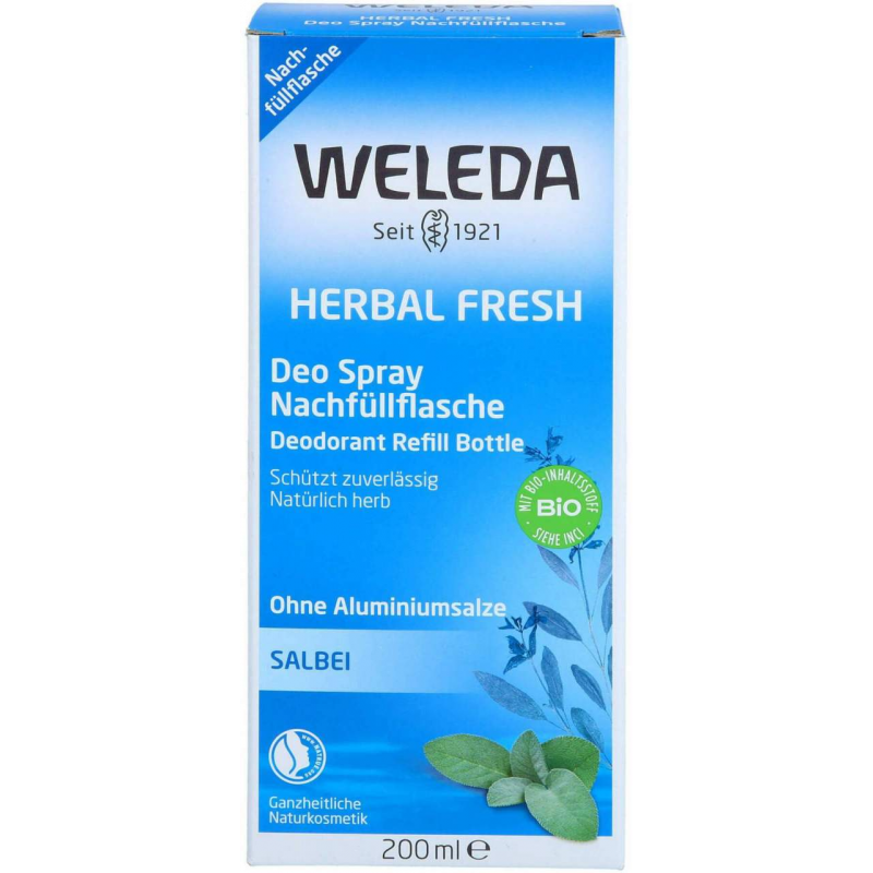Weleda Herbal Fresh Deo Spray 200 ml