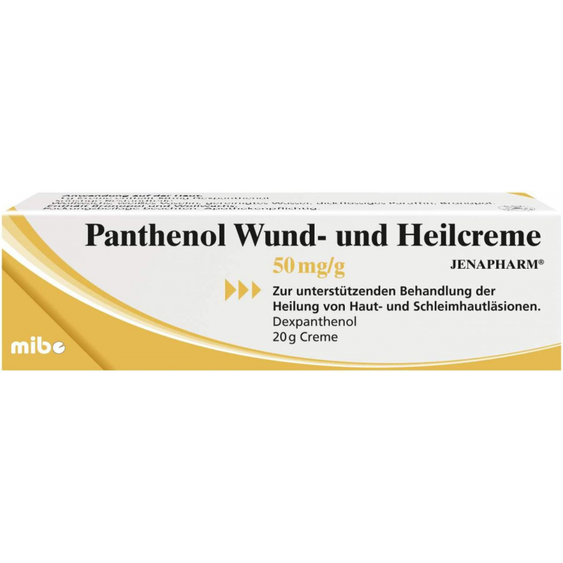 Panthenol Wund- und Heilcreme Jenapharm 20 G