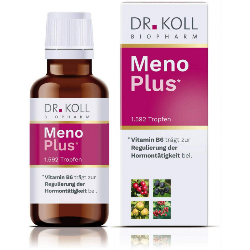 Meno Plus Dr.Koll Gemmo Komplex Vit.B12 B6 C Zink 50ml Tropfen
