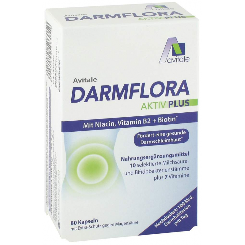 Darmflora Aktiv Plus 80 Kapseln