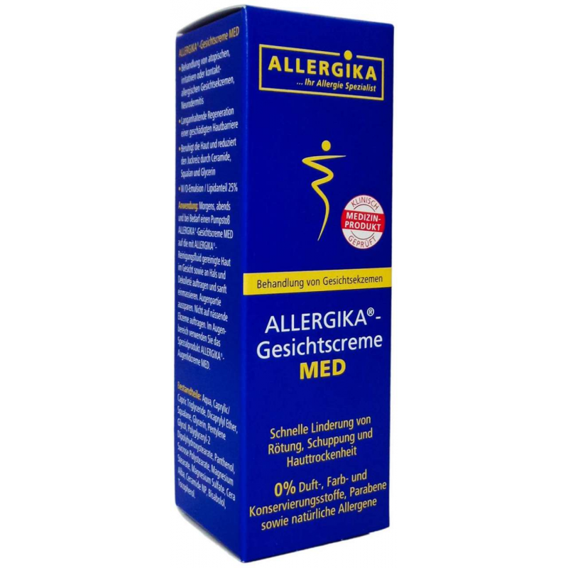 Allergika Gesichtscreme Med 50 ml