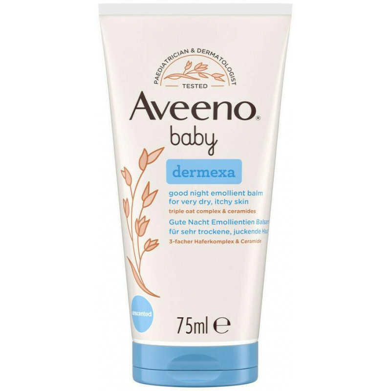 Aveeno baby Dermexa Gute Nacht Emollientien Balsam 75 ml