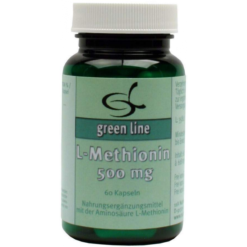L-Methionin 500 mg 60 Kapseln