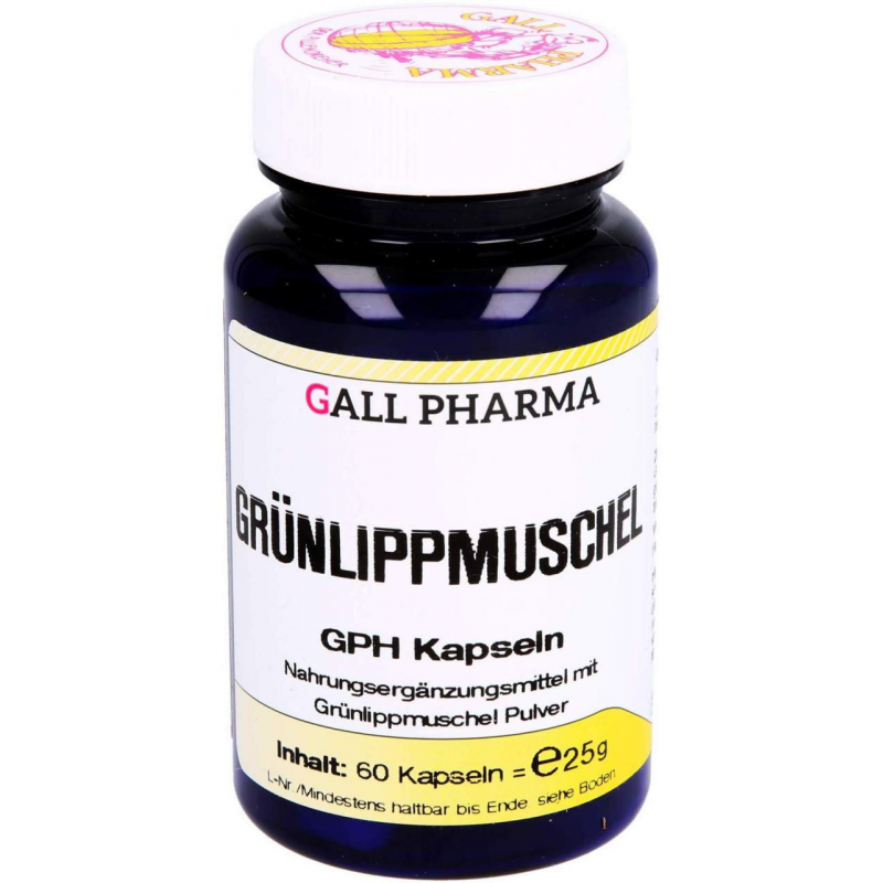 Grünlippmuschel Gph 60 Kapseln
