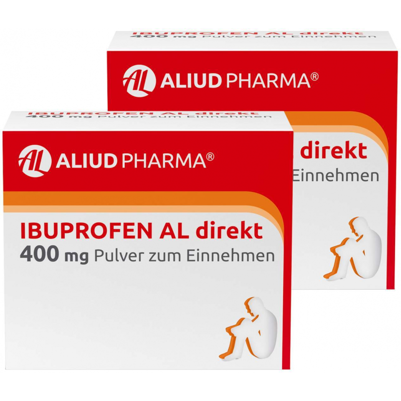 Ibuprofen Al Direkt 400 mg Pulver zum Einnehmen 2 x 20 Beutel