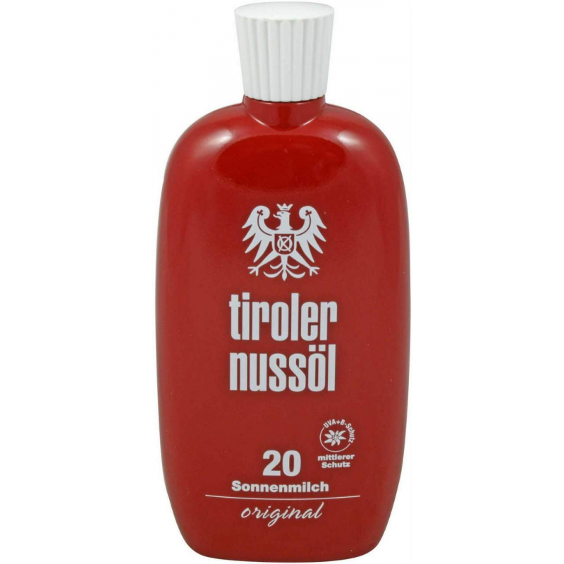 Tiroler Nussöl Original Sonnenmilch Wasserfest Lsf 20 150ml