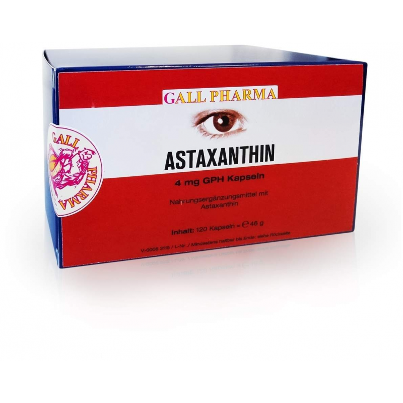 Astaxanthin 4mg 120 Kapseln Gph