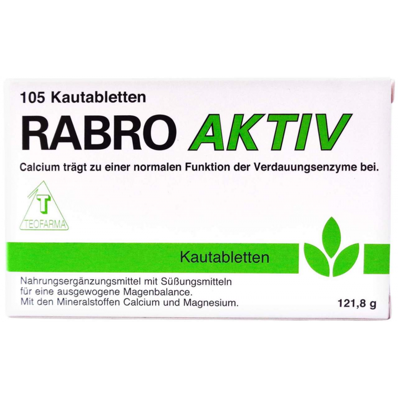 Rabro Aktiv 105 Kautabletten