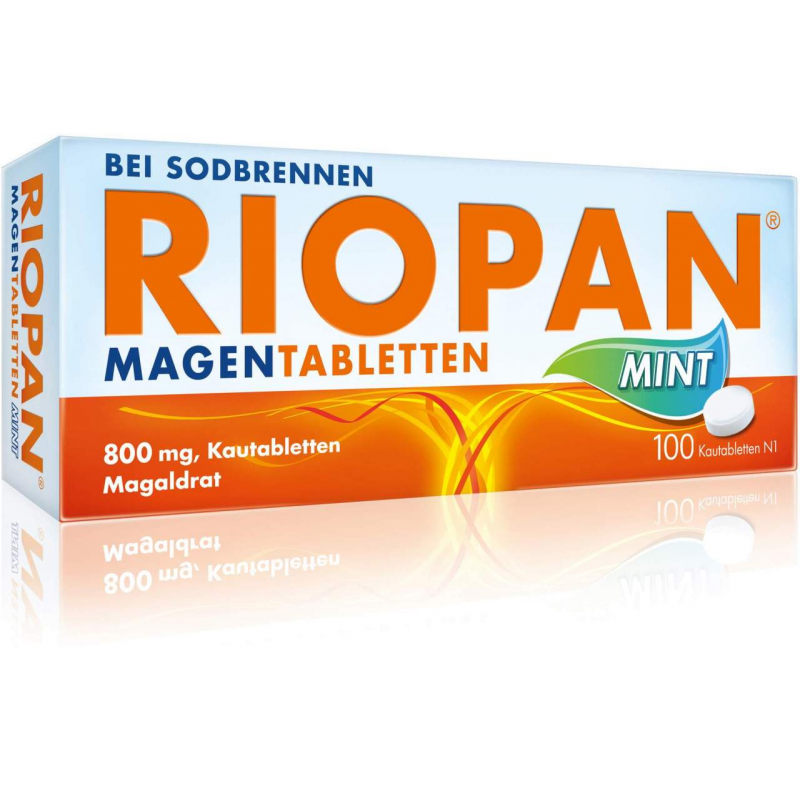 Riopan Magen 100 Kautabletten Mint 800 mg