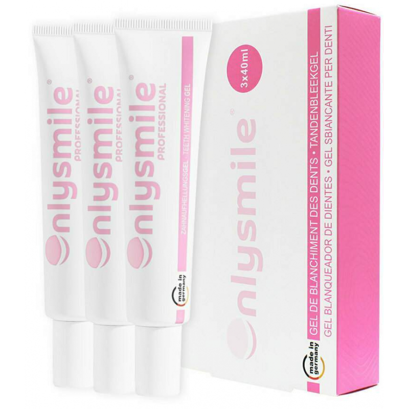 Onlysmile Zahnaufhellungsgel 3 X 40 ml