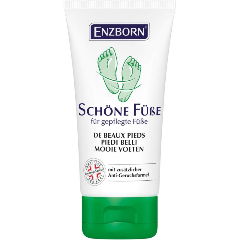 Enzborn Schöne Füße Fußcreme- Gel mit Urea & Weißdorn 75 ml