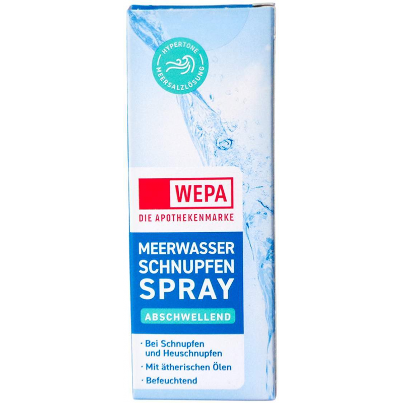 WEPA Meerwasser Schnupfenspray Abschwellend 20 ml