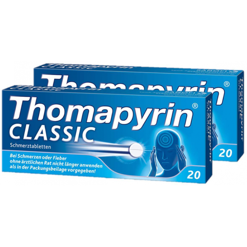 Thomapyrin Classic 2 x 20 Tabletten