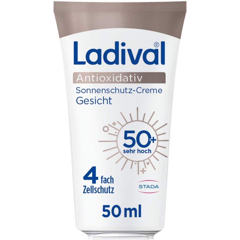 Ladival Antioxidativ Sonnenschutz Creme Gesicht LSF 50 + 50 ml