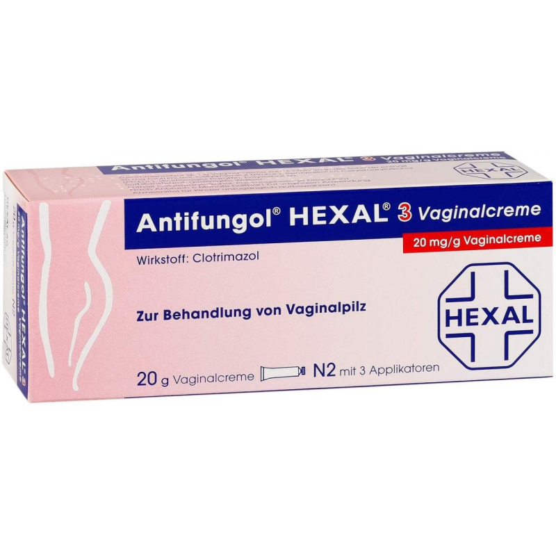 Antifungol Hexal 3 Vaginalcreme 20 g