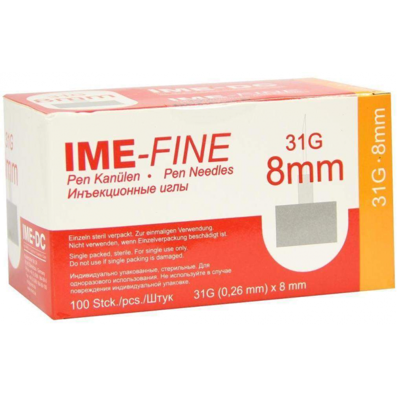 Ime Fine Universal 31 G 8 mm Pen Kanü