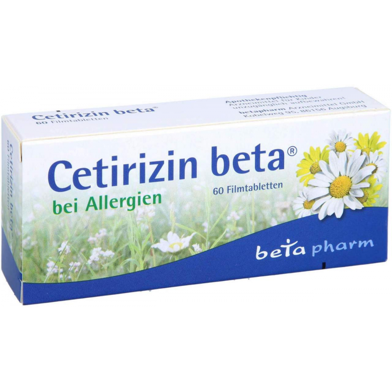Cetirizin Beta 60 Filmtabletten