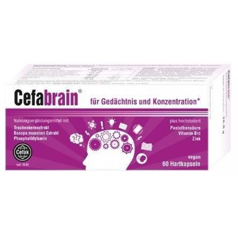Cefabrain 60 Hartkapseln
