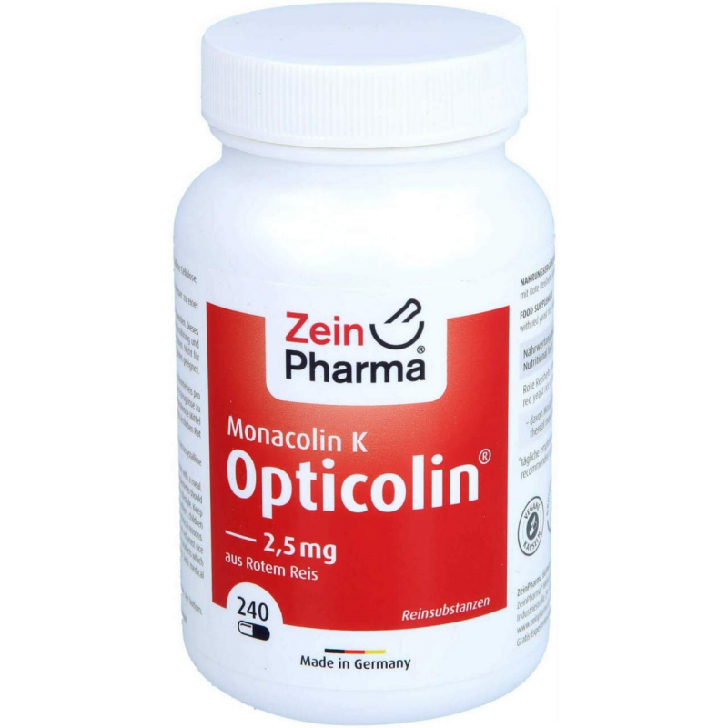 Opticolin K Monacolin 2,5 mg 240 Kapseln