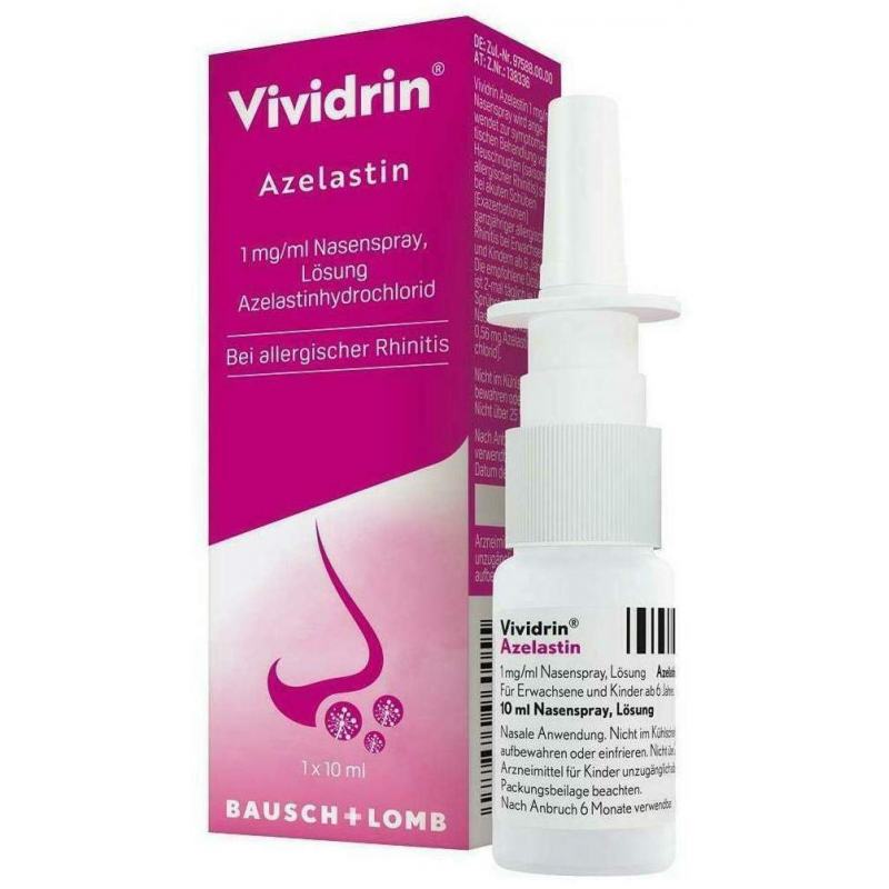 Vividrin Azelastin 10 ml Nasenspray