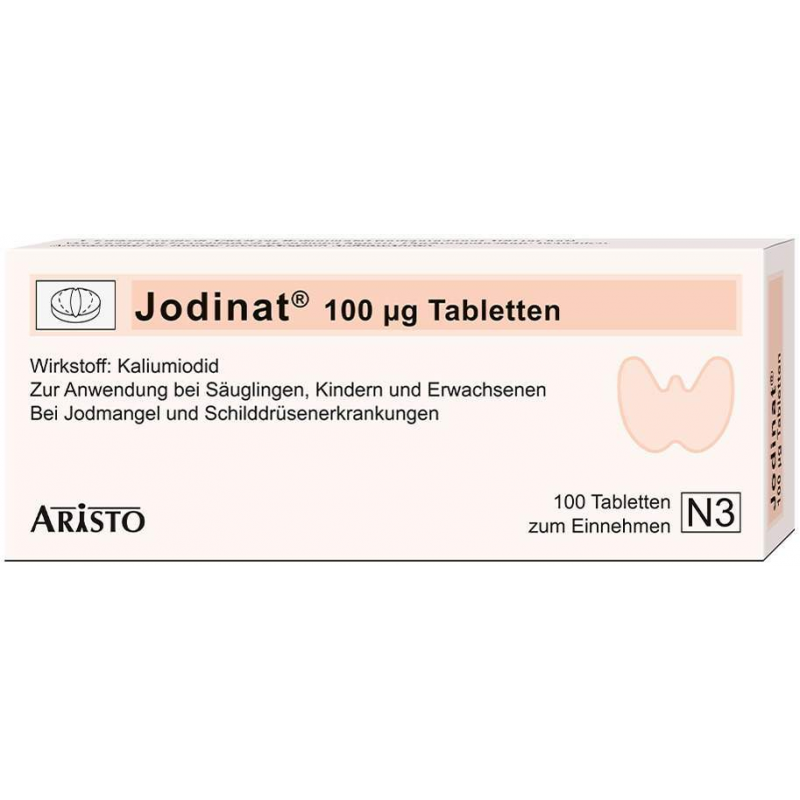 Jodinat 100 µg 100 Tabletten