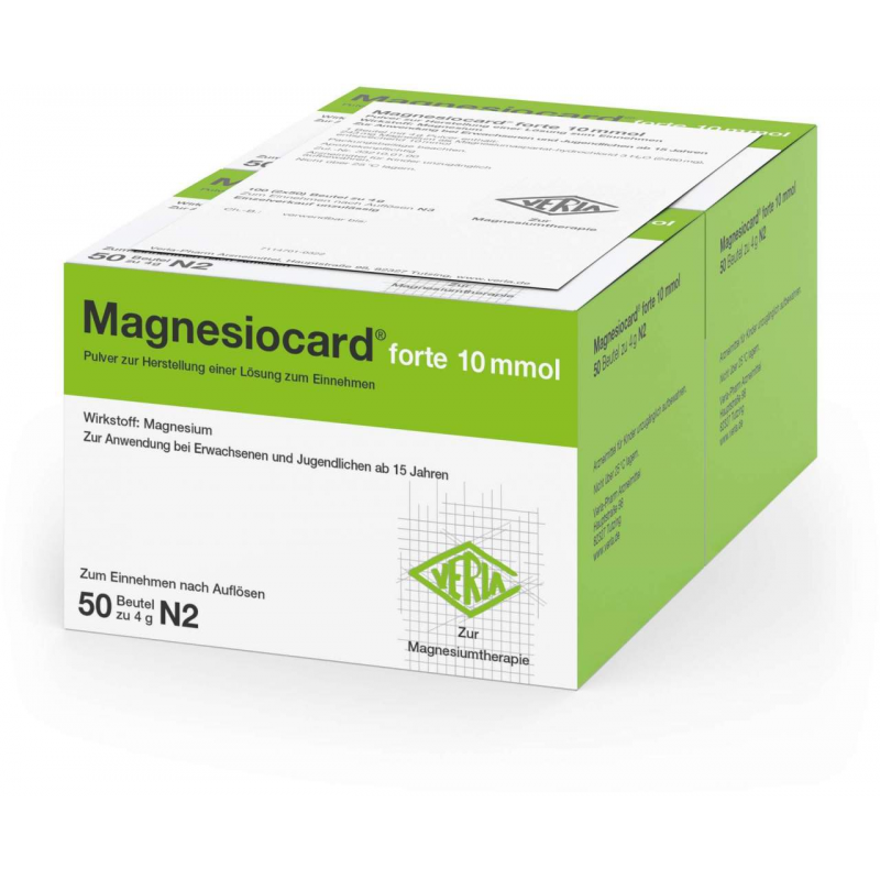 Magnesiocard Forte 10 Mmol Pulver 100 Beutel