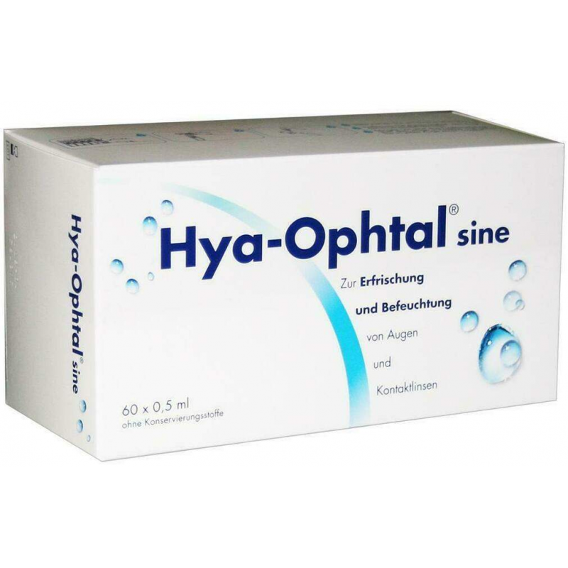 Hya Ophtal Sine Augentropfen 60x0.5 ml Augentropfen