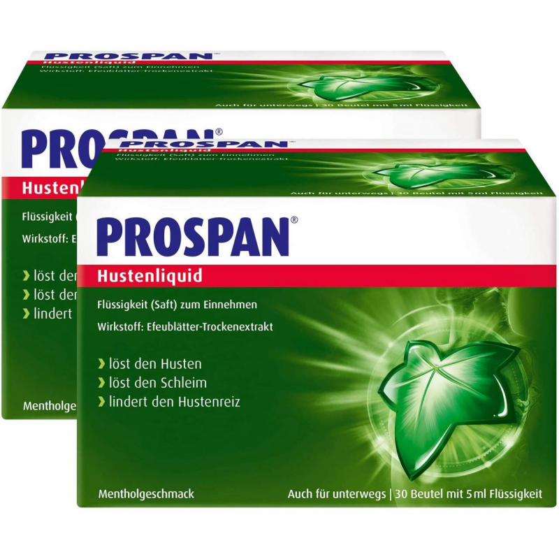Prospan Hustenliquid 2 x 30 Beutel à 5 ml