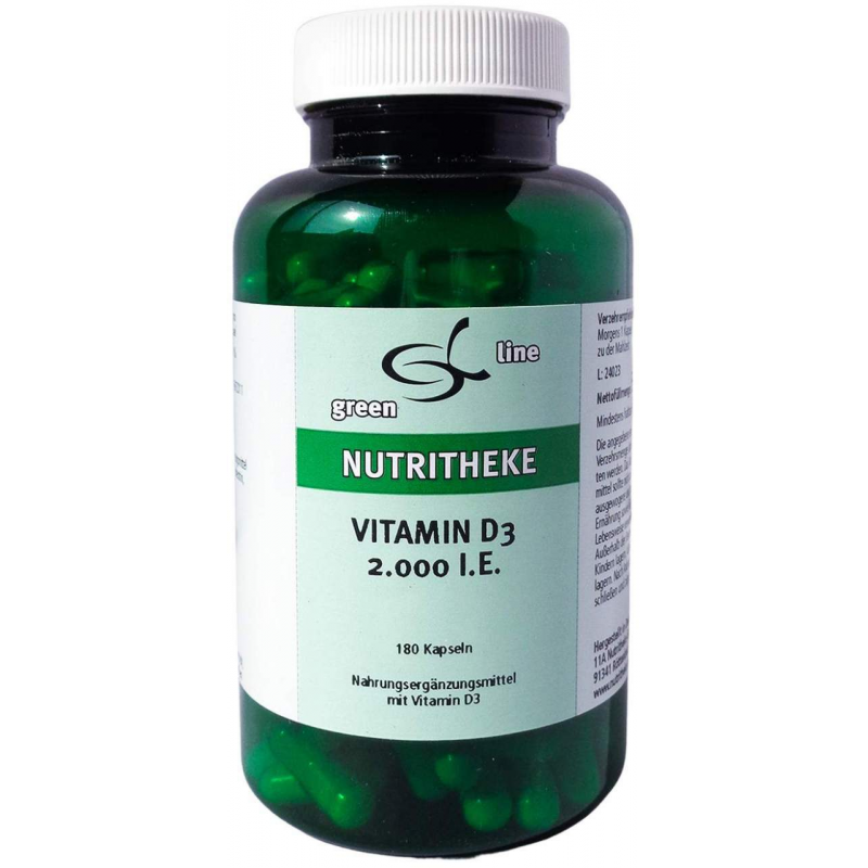 Vitamin D3 2.000 I.E. Kapseln 180 Stück