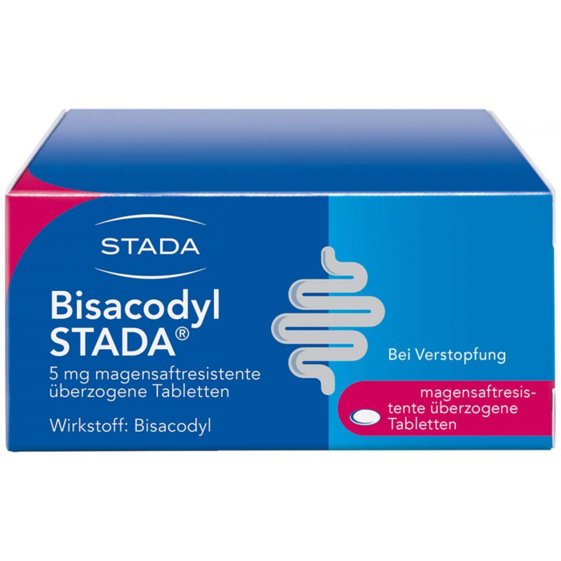 Bisacodyl Stada 5 mg magensaftresistent überzogene Tabletten 100 Stück