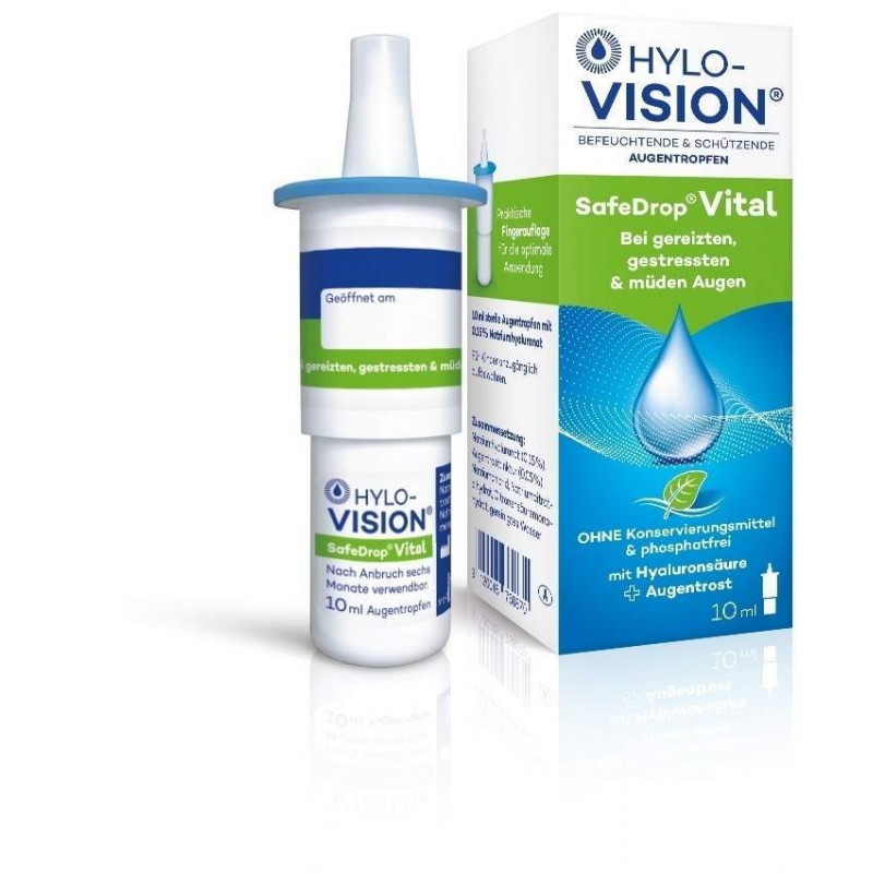 Hylo-Vision Safedrop Vital 10 ml Augentropfen