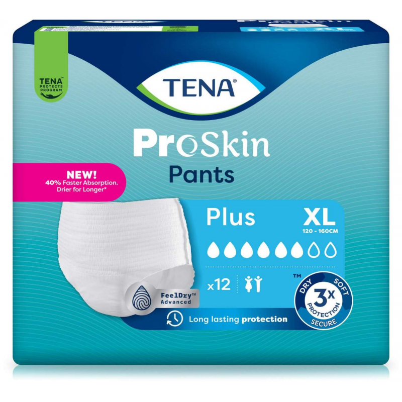 Tena Pants Plus Xl Einweghose 4 X 12 Stück