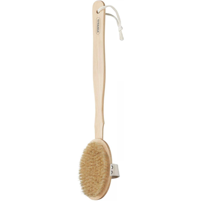 Massagebürste Mit Stiel 43 cm Ovaler Kopf Titania 1 Stück
