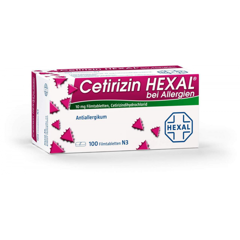 Cetirizin Hexal 100 Filmtabletten bei Allergien